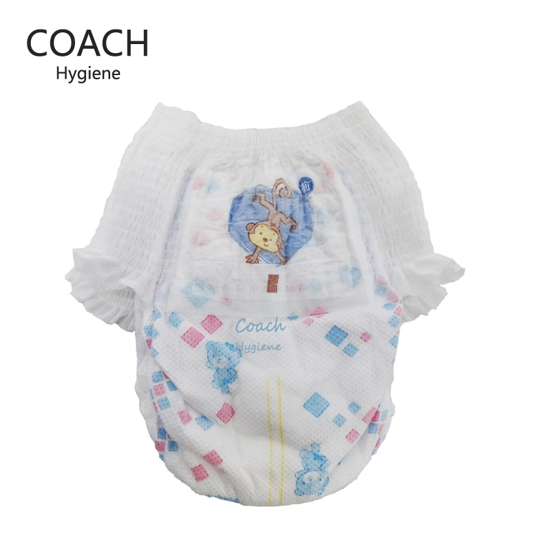 Grade B Comfort Disposable Baby Diapers Pants Wholesale Cheap Pull up Baby Diapers Pants