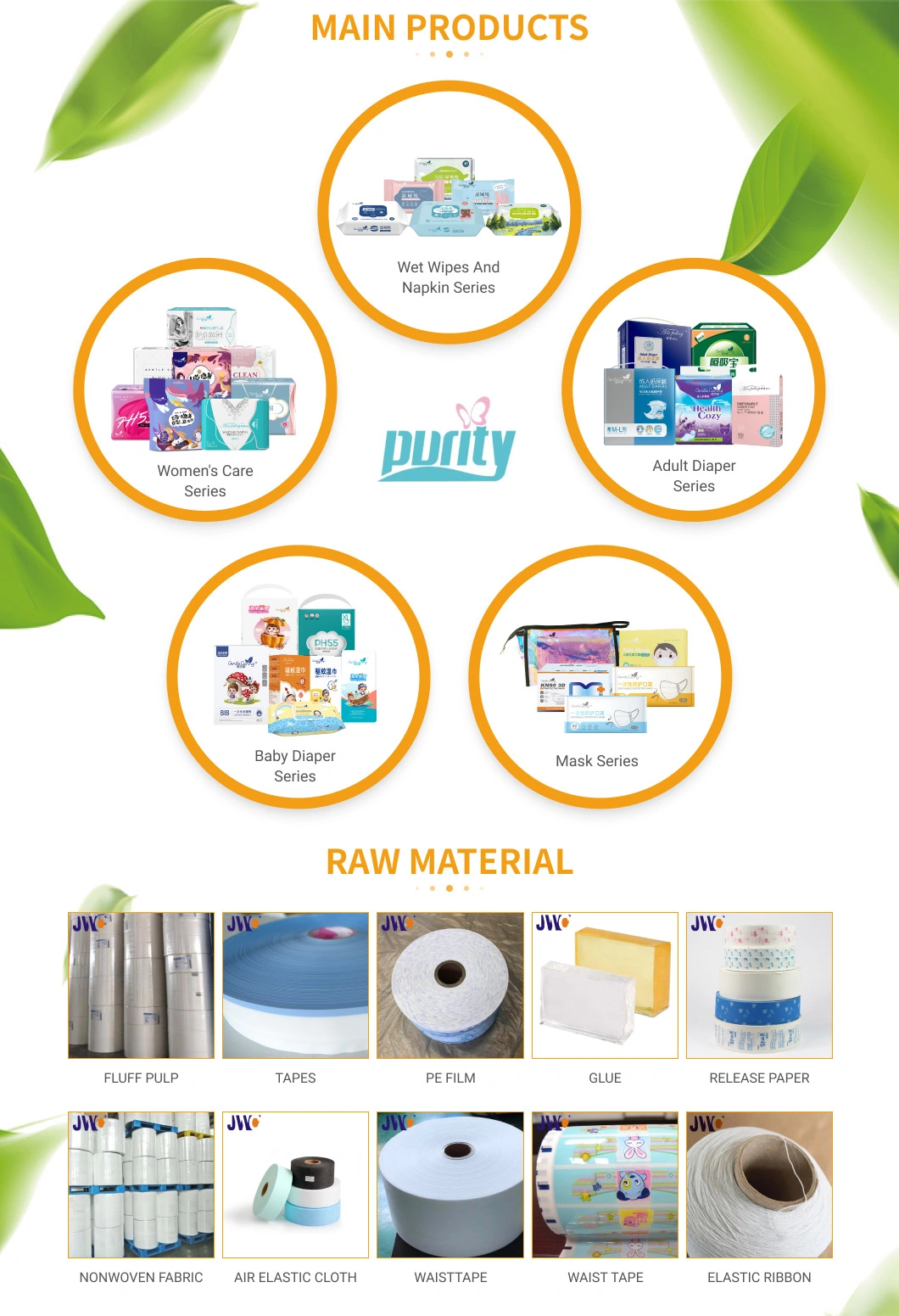 100% Cotton China Factory Produced Sanitary Pads with High Quality