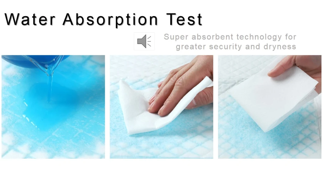 Medical Disposable Incontinence Underpad / Bed Sheet / Bed Mat / Adult Diaper