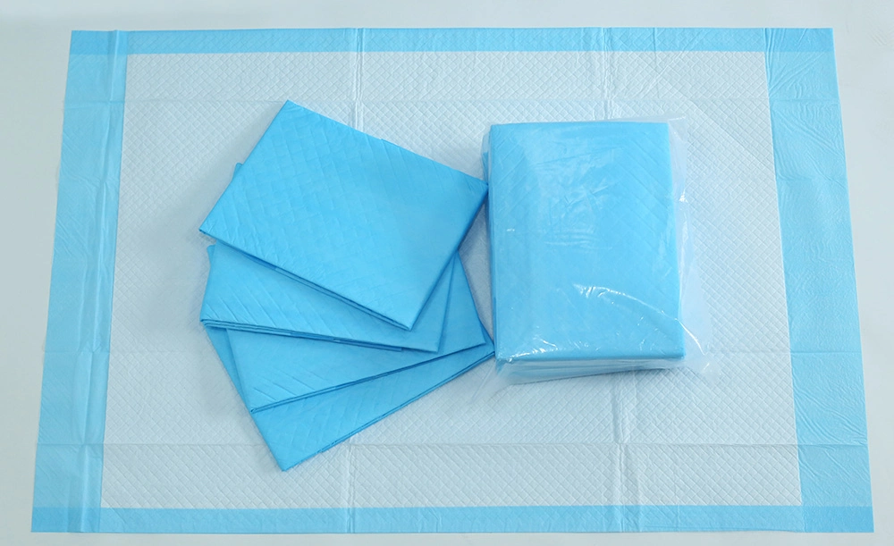 Manufacturer Personal Care High Absorbent Blue Hospital Medical Disposable Adult Underpad