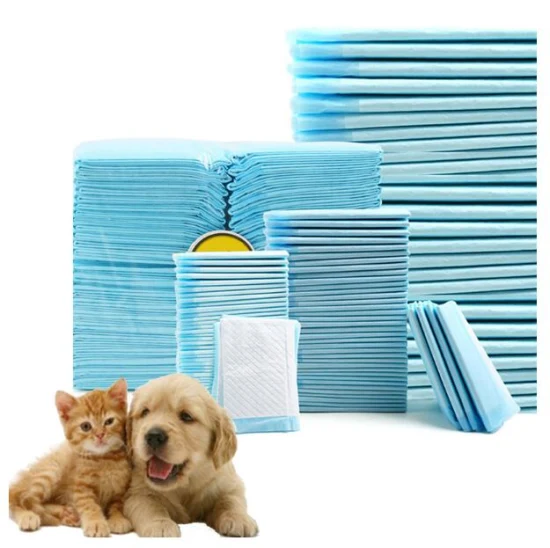 Хорошо впитывающая, мягкая, дышащая одноразовая тренировочная подушка для собак и кошек.